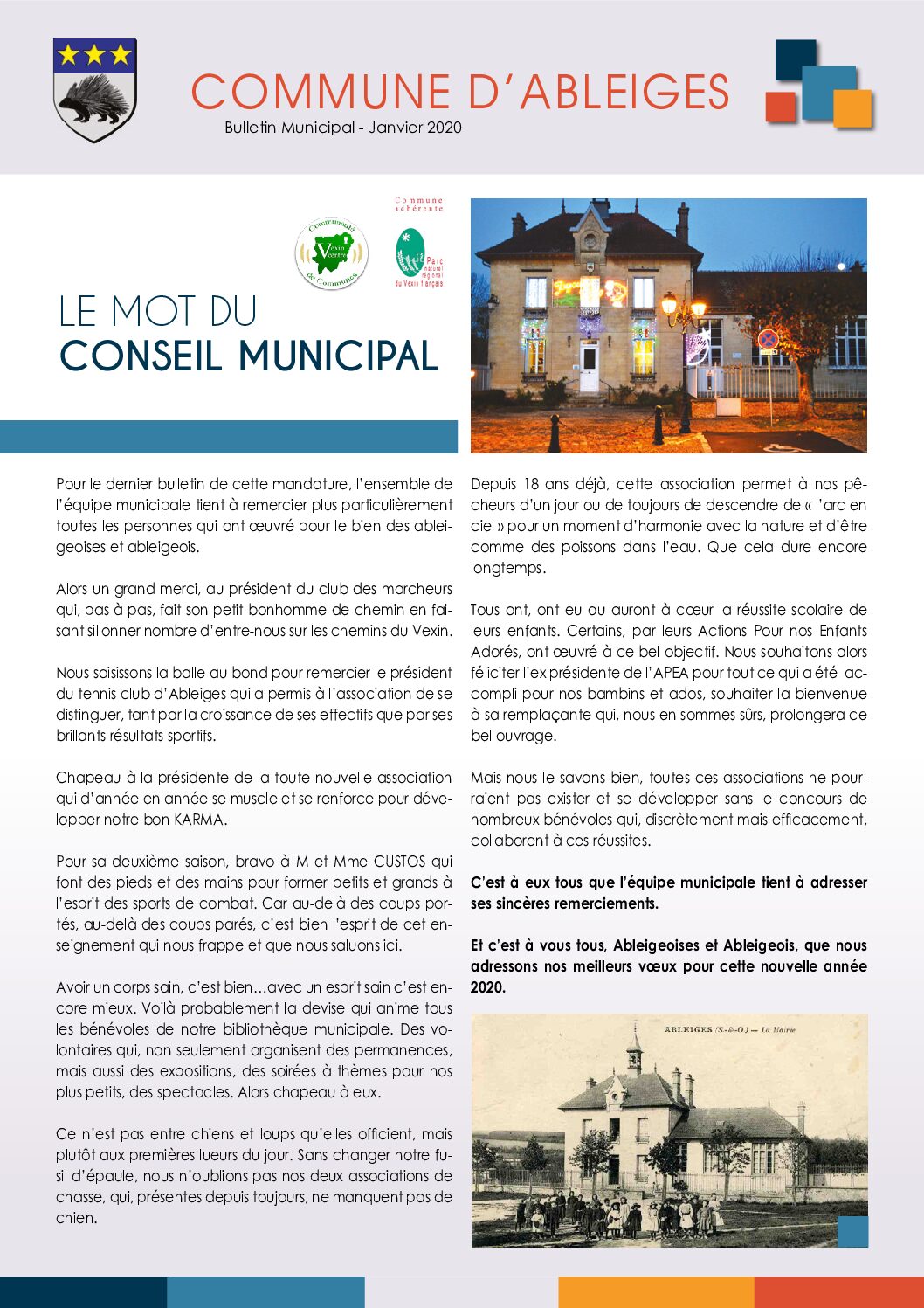 Bulletin Municipal 2019