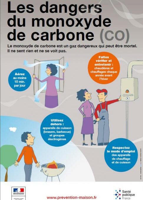 Campagne de prévention sur les risques d&rsquo;intoxication au monoxyde de carbone